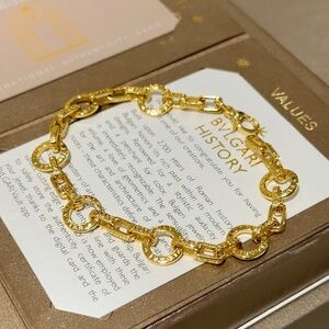 Bulgari Gold Link Bracelet for Women